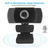 1080P Webcam Cameras for Computers with Builtin Microphone for Online