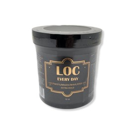 LOC EVERY DAY Braid Gel | Extreme Hold 16OZ | Smooths & Tames Frizz | lock and Twist | Cornrows Gel | No Flaking or Drying | High Shine long lasting | No Greasiness | All Hair type
