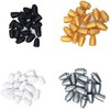 Broches de plástico Breakaway para collar de silicona, cierre de