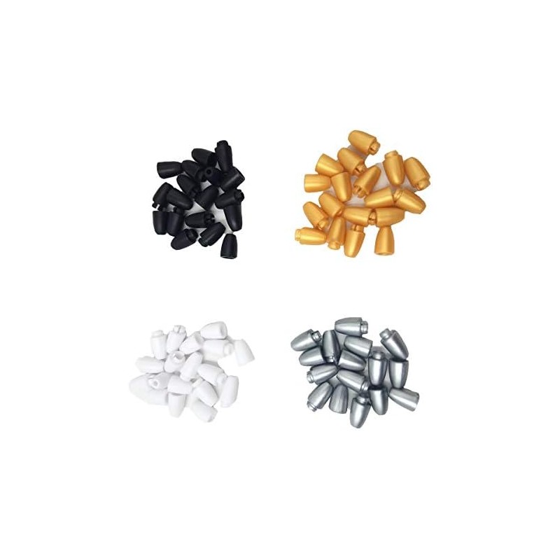 Broches de plástico Breakaway para collar de silicona, cierre de
