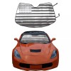 cartiangous For Corvette C7 2014-2019 Foldable Windshield Sunshade Visor UV