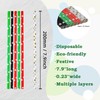 Paper Straws, 7.9 x 0.236 in, 200 Count, Food Grade,