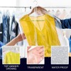 Polythene Garment Covers Clear Plastic Clothes Covers Dry Cleaning Durable,
