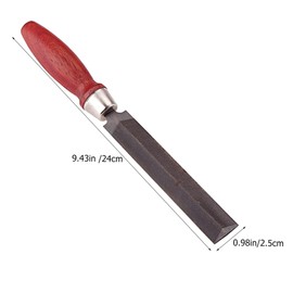 Totority Guitar Nut File Tool Handle for Precision Adjustments Ukulele Bass and Acoustic Guitars Essential Luthier Accessory for Instrument Repair and Maintenance