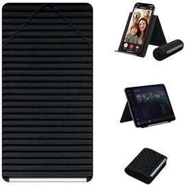 Soporte Flexible para Celular y Tablet, Stand de Silicona Plegable con Núcleo de Aluminio, Soporte Ajustable Antideslizante para Viajes, Avión, Oficin