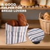 Lyreh 3pcs Reusable Bread Bags Set, Include 2pcs Linen Sourdough