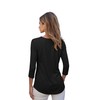 Riyiper 3 Pack V Neck 3/4 Sleeve Tops for Women