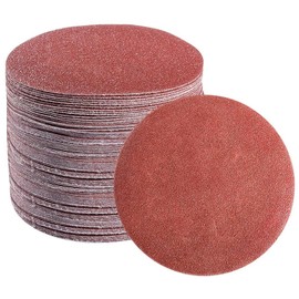 Discos de Lijado, Lija Orbital de 5 Pulgadas, 60 Unidades de Papel de Lija Orbital, Gancho y Bucle Surtido de Papel de Lija Orbital Aleatorio, Incluye 80/100/120/180/240/400 Surtidos, Para Madera