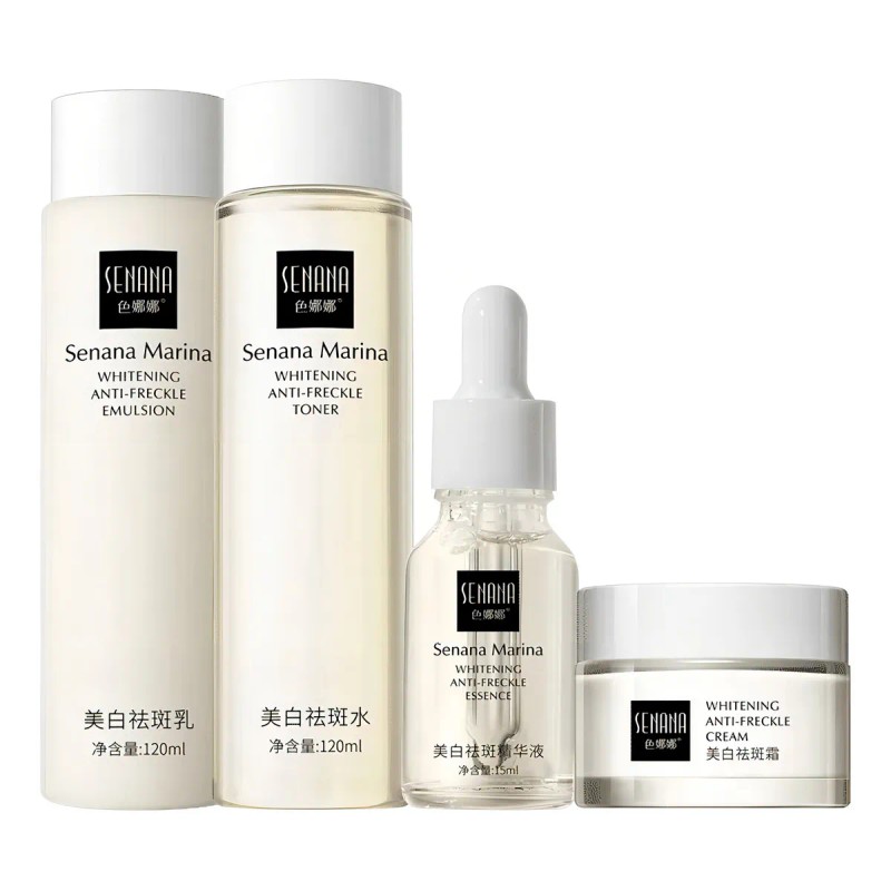 Kit Cuidado Facial Aclarante Anti Manchas Serum Crema Prod
