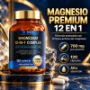 Magnesium Natural Mineral Supplement Pack 2