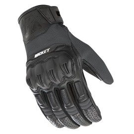 Joe Rocket 1848-2304 Men's Phoenix 5.1 Hybrid Motorcycle Glove (Grey/Black, Large)