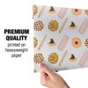 GRAPHICS & MORE Delicious Cookies Desserts Pattern Gift Wrap Wrapping