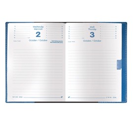 Quo Vadis 2025-2026 - Textagenda Planner - Bi-Lingual (EN/FR) - Academic Year Daily Planner - 12 Months, Aug. to Jul. - 4 3/4" x 6 3/4" - Refill