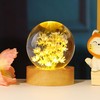 JFTOSALE Yellow Daisy Decorative Ball Night Light - 2.4 Inch
