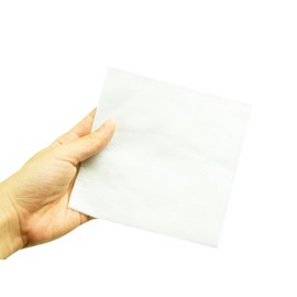 Daikoku Kogyo Domestic Colored Napkins, Height 4.9 x Width 5.0 inches (12.5 x 12.6 cm), Purple, 4-fold, Commercial Use, Pack of 500