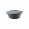 SolarCentre® Dorton Outdoor Anthracite Round Solar Deck Light