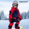 OUTDOORSPARTA Kids Ski Goggles, Kids Snowboarding Goggles for Boys Girls