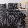 JANZAA Comforter Set Queen Comforter Set,3 PCS Floral Comforter Set