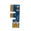 PCI-E 1X Extension Cable Cord Riser Card Power USB Extender