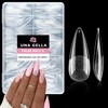 UNA GELLA Stiletto Nail Tips, Pack of 216