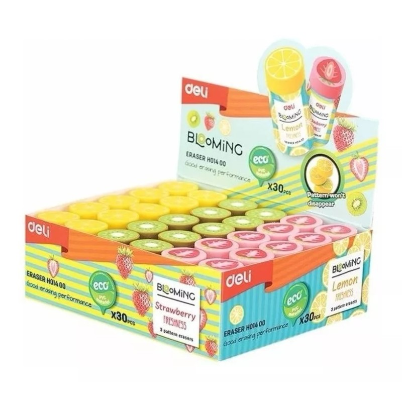 Bloominc 6 Pz Goma Borrador En Cilindro Con Forma De