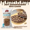 Lieber's Brittle Topped Milk Chocolate Covered Rice Cakes, 3.7 oz