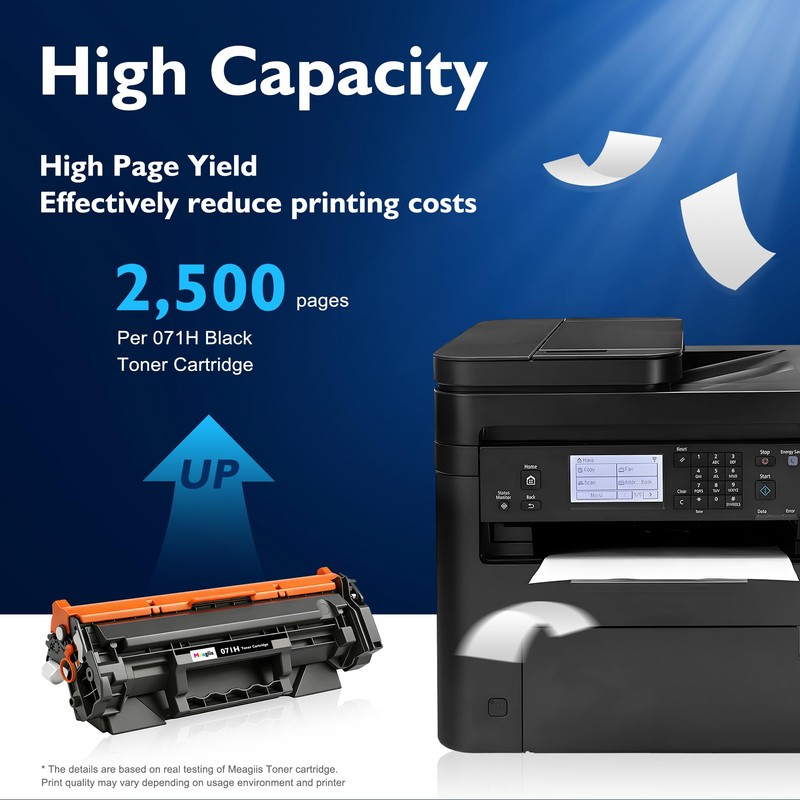 Meagiis CRG071H Toner Cartridge Replacement for Canon 071H Toner Cartridge