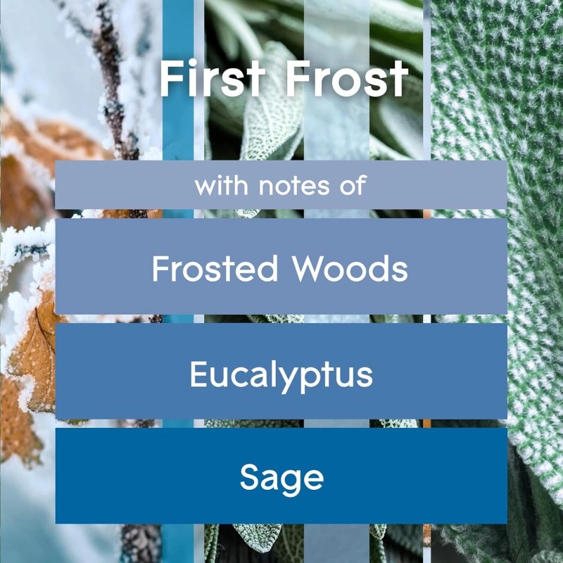 Glade Scented Plugin Oil Refills -Snow Snowflake Frost Winter Holiday
