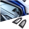 MXtech-23 ABS Carbon Fiber Dashboard Air Outlet Vent Cover Trim