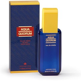 Quorum Antonio Puig Aqua for Men Edu de Toilette Spray, 3.4 Ounce