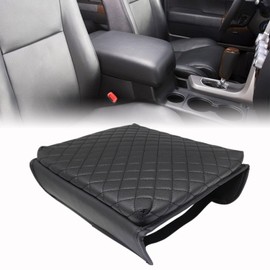 GXARTS Center Console Armrest Cover Cushion Pad Compatible with Toyota Tundra 2007 2008 2009 2010 2011 2012 2013