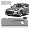 PEVAST Right Passenger Side Sun Visor Compatible with Hyundai Elantra