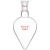 stonylab Recovery Flask, Heavy Wall Single Neck Borosilicate Glass Rotary