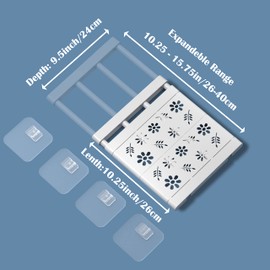 cOOva School Locker Shelf Organizer, Locker Shelf for School Locker Organizer Shelf for Small Lockers, Locker Accessories for Work, Locker Shelves for Lockers (2, 9.5''W/(10.25''-15.75'') L)