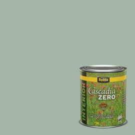 Rodda Paint CASCADIA ZERO Interior Semi-Gloss Paint & Primer in One, Quart, Heavenly Garden