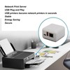 USB 2.0 Network Print Server 5V LAN Print Share Server