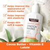 Cocoa Butter Formula Massage Lotion for Stretch Marks with Vitamin