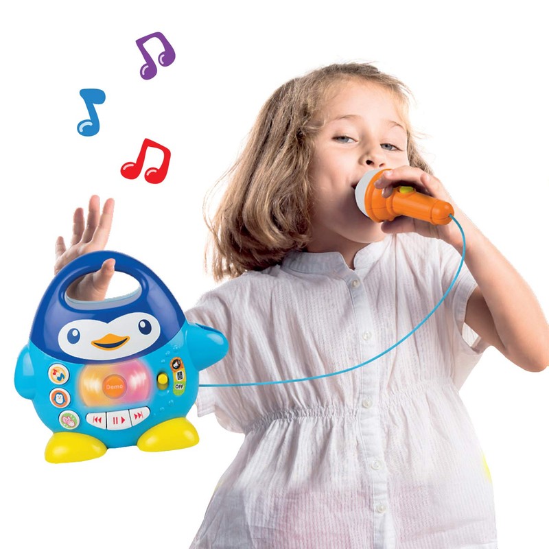 Toddler Karaoke Machine: Fun Musical Toys for Toddlers 1-3 &
