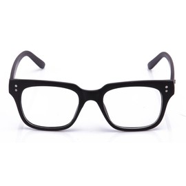 Newbee Fashion - Clear Frames Nerd Geek Squared Simple Fashion Clear Glasses
