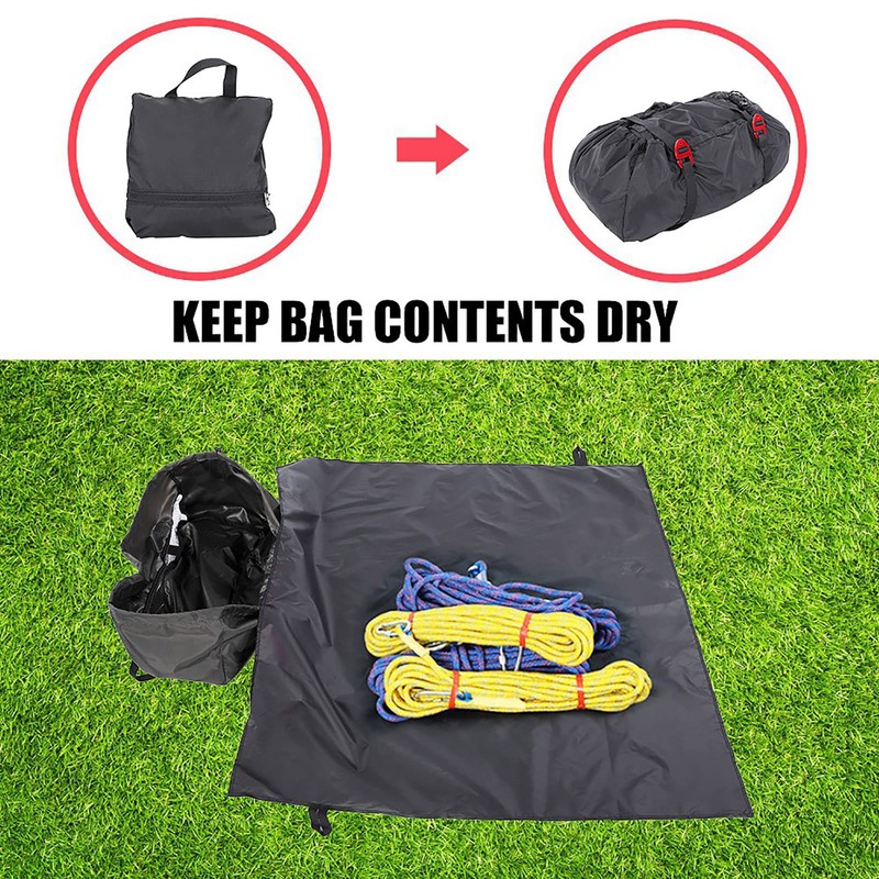 BOROCO Climbing Bag, 3-Colour Climbing Rope Set, Waterproof, Foldable Shoulder