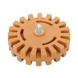 Borrador de Goma para Coche - Eliminador de Calcomanías, Pegamento y Adhesivos de Metal para Ruedas