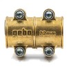 Gebo Pipe Clamp Brass EPDM Seal 15 mm