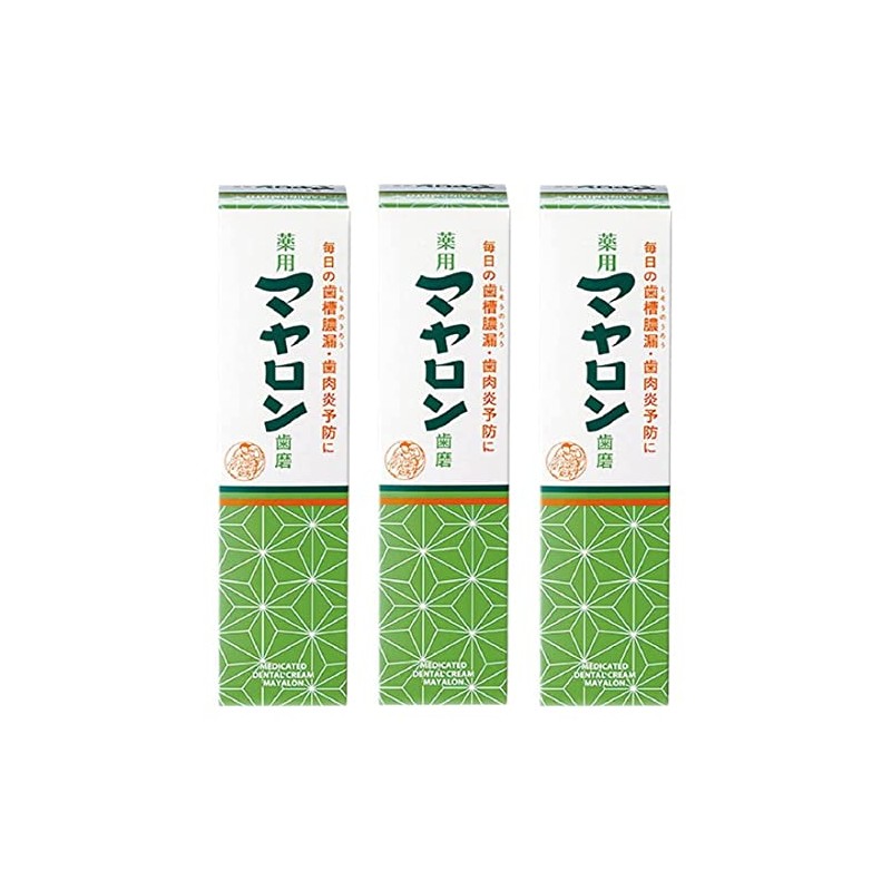 Medicated Mayaron Toothpaste, 4.2 oz (120 g) x 3 Packs