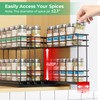 Mystozer Pull Out Spice Rack Organizer for Cabinet, Slide Out