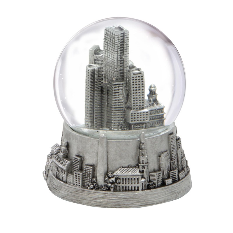 Boston Silver Snow Globe 65mm