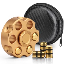 Cool Fidget Spinner Toy for Adults Children, Metal Handle Finger Spinner, Sensory Fidget Cube Toy for Stress Relief, Gifts Party Favours