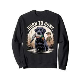 Local Boy Black Lab Marsh Scene Sunset Vintage Country Sweatshirt