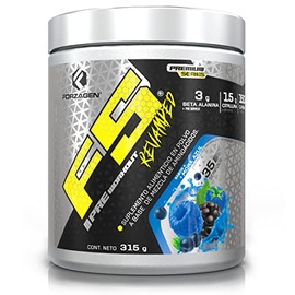Forzagen  F5 Pre-Workout Revamped  3 g Beta Alanina  1.5 g Citrulina  150 mg Cafeina  35 Servicios  Sabor Mora Azul  Pre Entrenamiento  315g  Leer... 