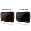 H18+ 2.4GHz Wireless Keyboard Full Touchpad Backlight Keyboard with Large