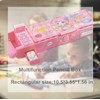 ASMANNA Pop up Multifunction Pencil Case for Kids, kawaii Pen